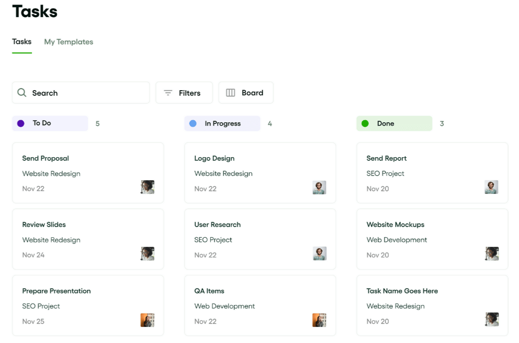 Bonsai Kanban