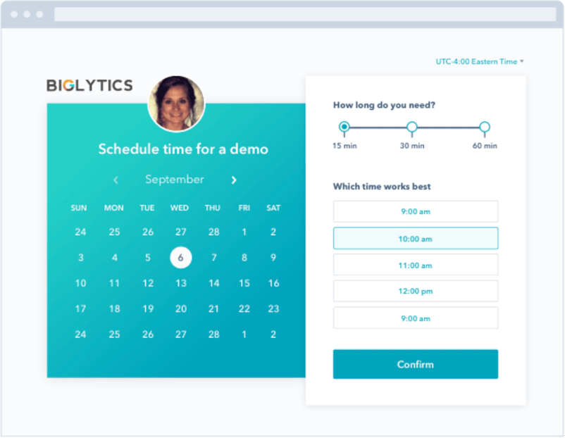 HubSpot Meeting Scheduler