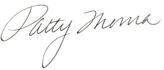 A close-up of a signature

Description automatically generated