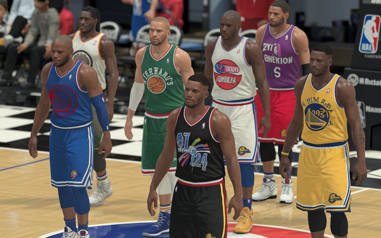 NBA 2K18 2001-2002 jersey