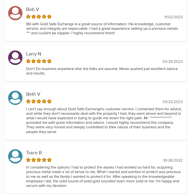 Reviews of the company