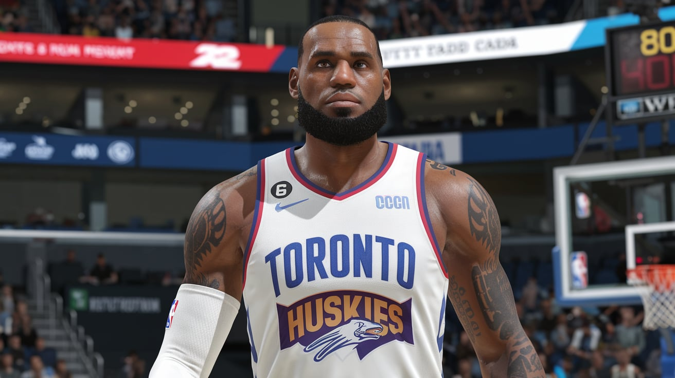 SRT-Lebron Toronto Huskies NBA 2K22