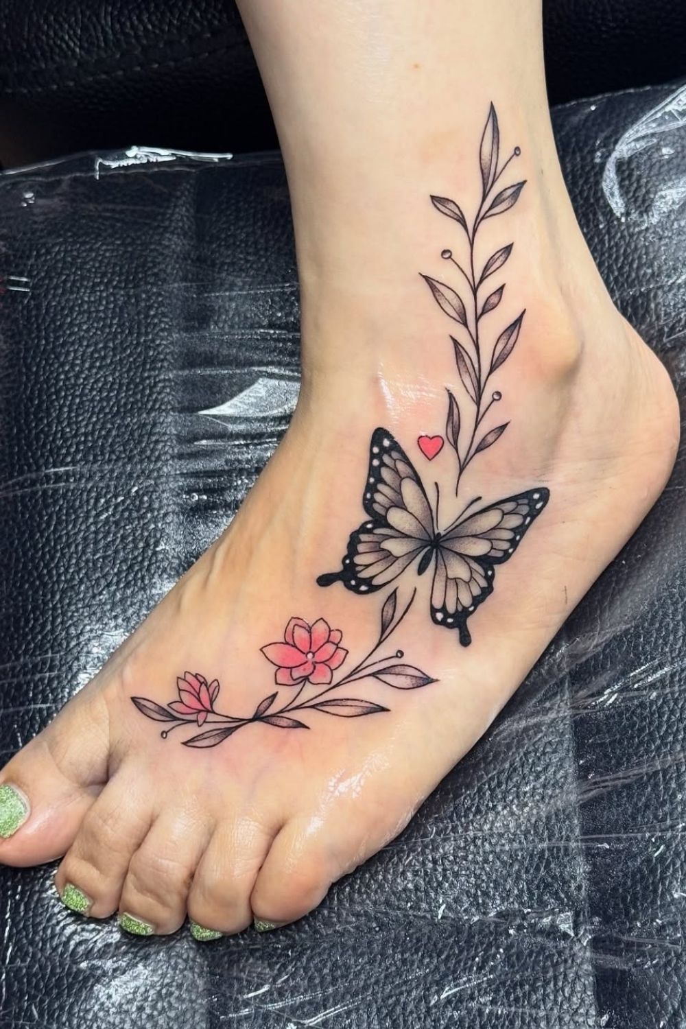  Butterfly and Daisy