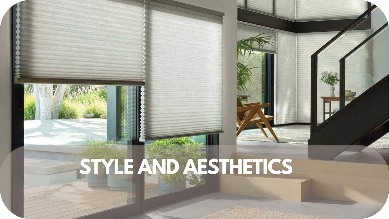 Choose commercial blinds that complement your space's style and aesthetics.