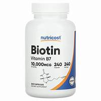 Nutricost, Biotin, 10,000 mcg, 240 Capsules