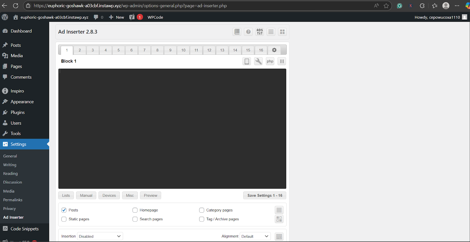 how to add AdSense code