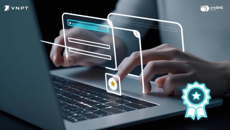 A hand touching a computer

Description automatically generated