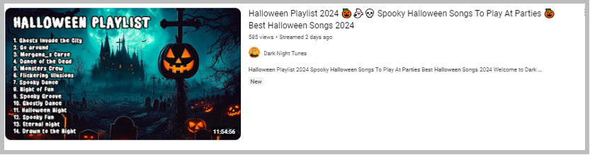 make-halloween-themed-playlist