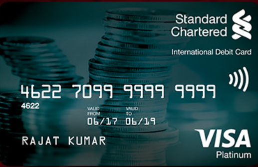 Standard Chartered Platinum Debit Cards