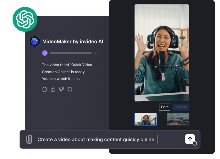 InVideo ai video creation tool