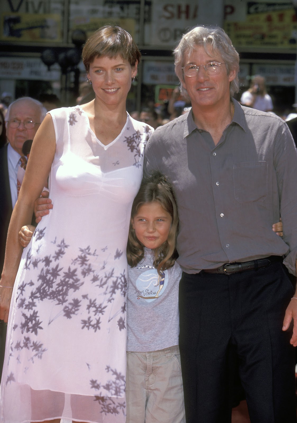 Before becoming a biological father, Gere stepped into the role of a stepfather when he married Carey Lowell in the early 2000s. | Source: Getty Images