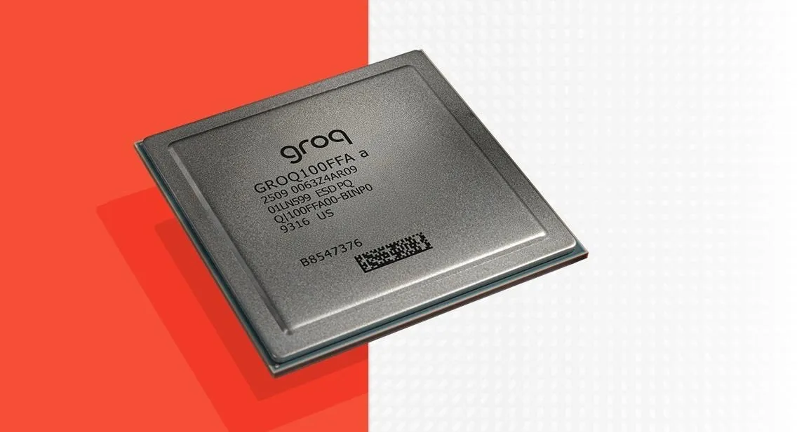 Groq AI chip
Image Credit: Groq