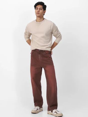 Beyond the Basic Blues: Why Men's Brown Baggy Jeans Are Having Their Moment