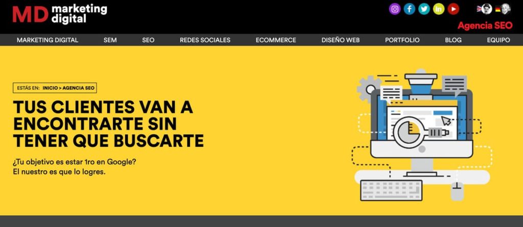 Agencia SEO MD Marketing Digital