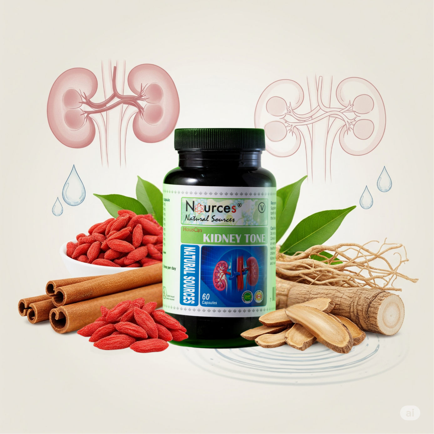 A bottle of medicine next to a bowl of spices and herbs

AI-generated content may be incorrect.