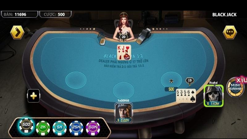 Hướng dẫn chơi game blackjack cực vui