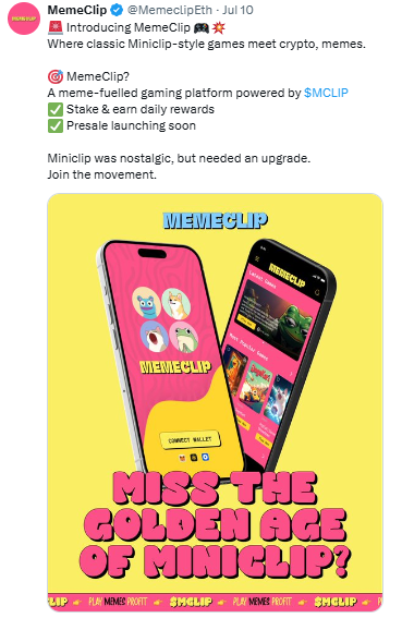 MemeClip क्या है, MCLIP Presale में अर्निंग का नया मौका
