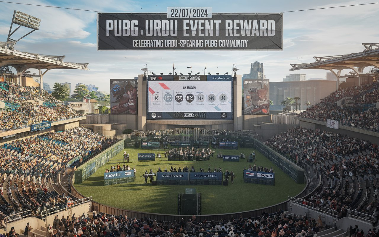 22/07/2024 PUBG Urdu Event Reward