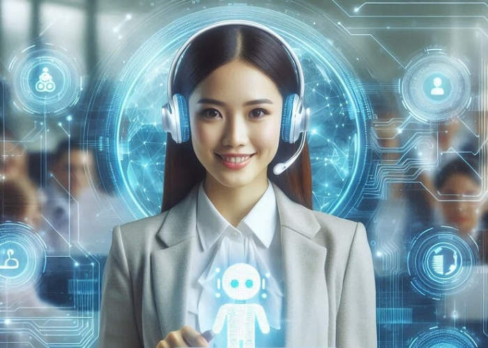 Ảnh 6: AI hỗ trợ nhân viên – Gợi ý trả lời, phân tích cảm xúc cuộc trò chuyện