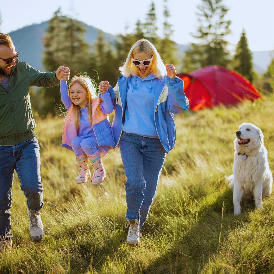 family camping