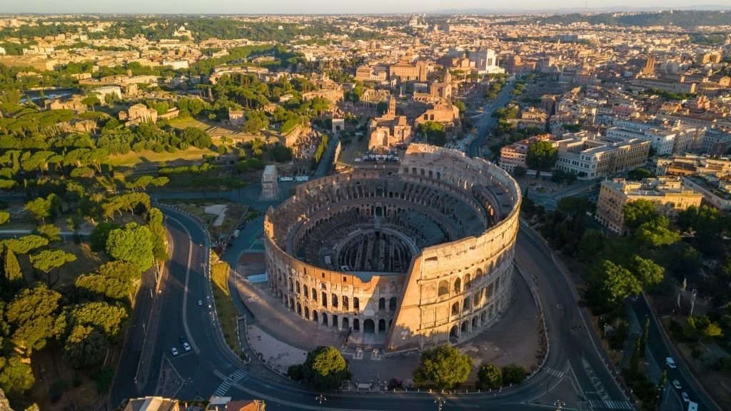 famous landmarks in rome italy