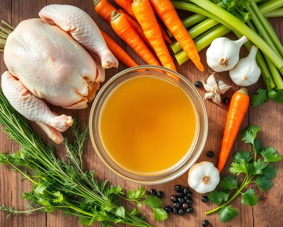 chicken soup broth ingredients