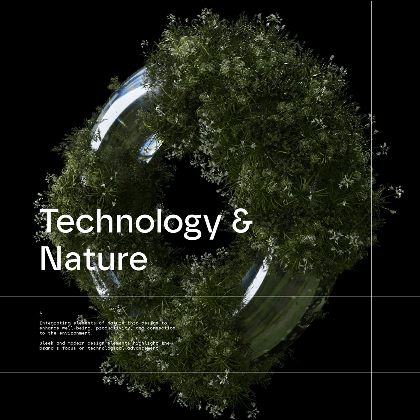 Image from the Morfos Design: Merging Technology and Nature in Branding article on abduzeedo