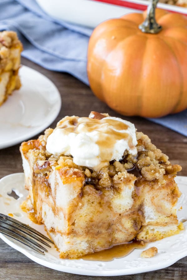 Pumpkin French Toast Casserole 4