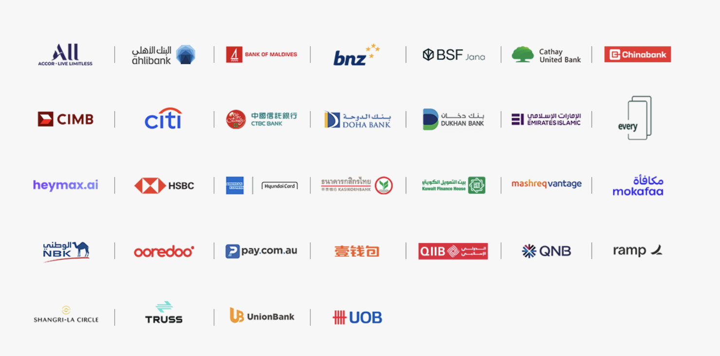 full list of participating partners