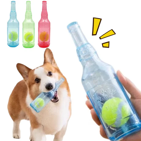 Squeaky TPR Rubber Pet Chew Toy
