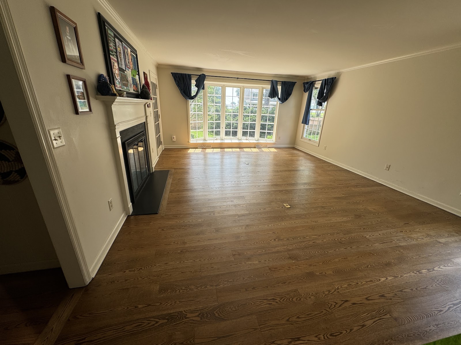 The red oak floors in Oshkosh, WI after the Rubio Monocoat re-oiling process.