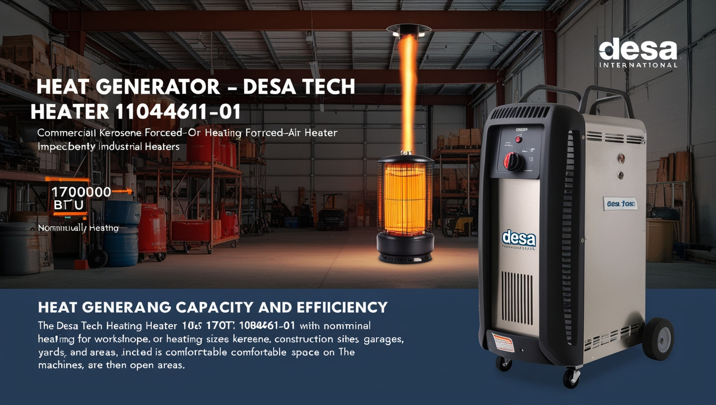 Desa Tech Heater 170T 108461-01