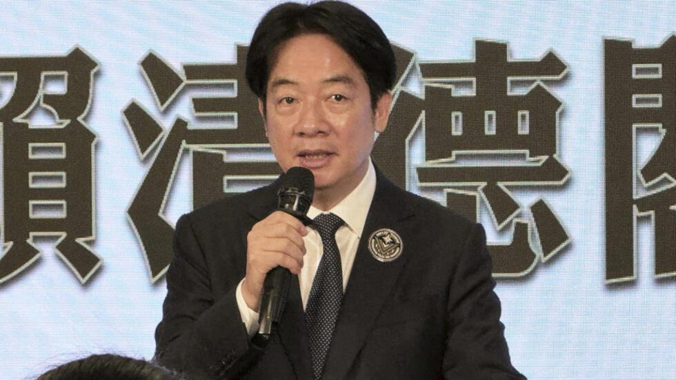 台湾总统赖清德 2025年5月8日