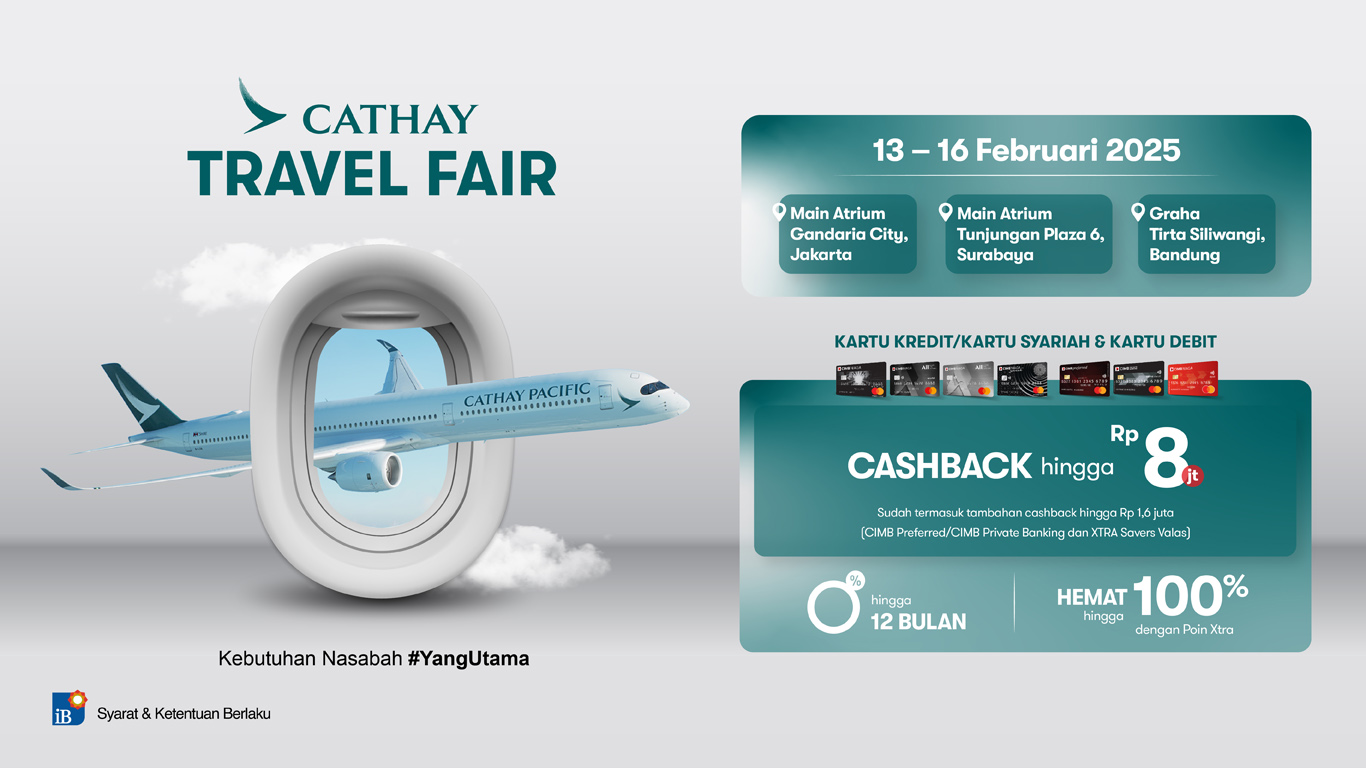 Cathay Travel Fair (Sumber: official website)