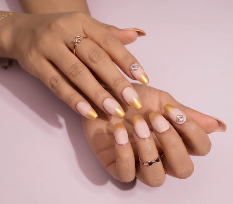 Gilded With Polka Dots