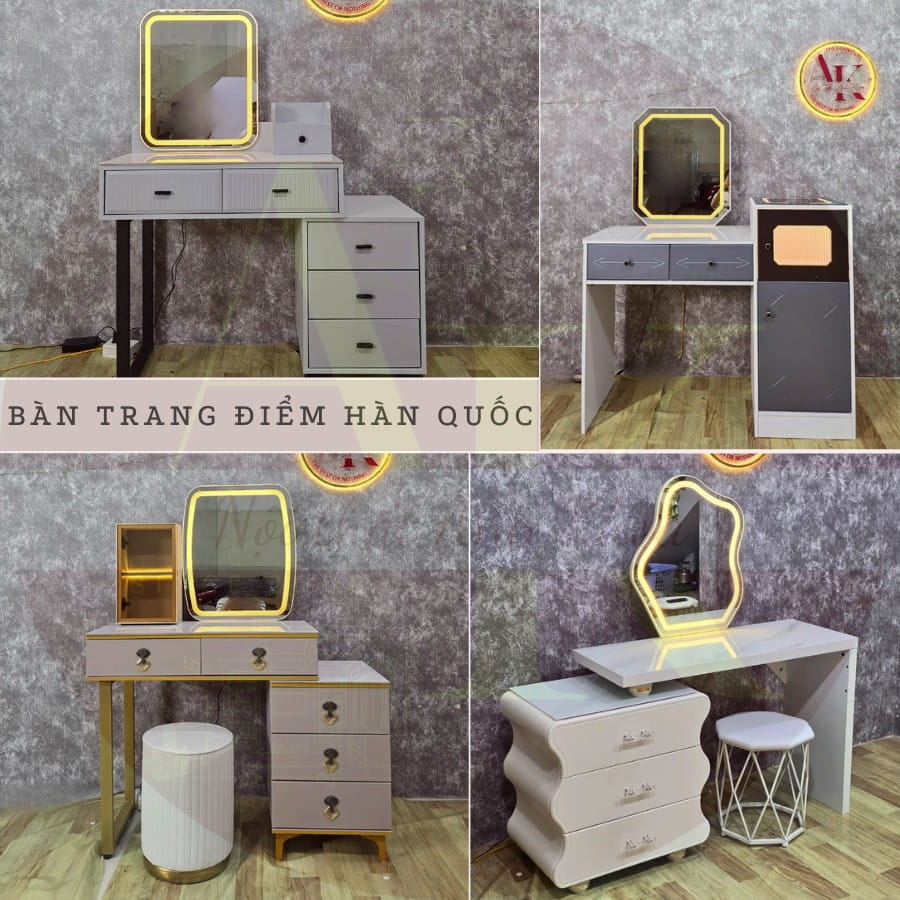 Bàn Trang Điểm Hàn Quốc