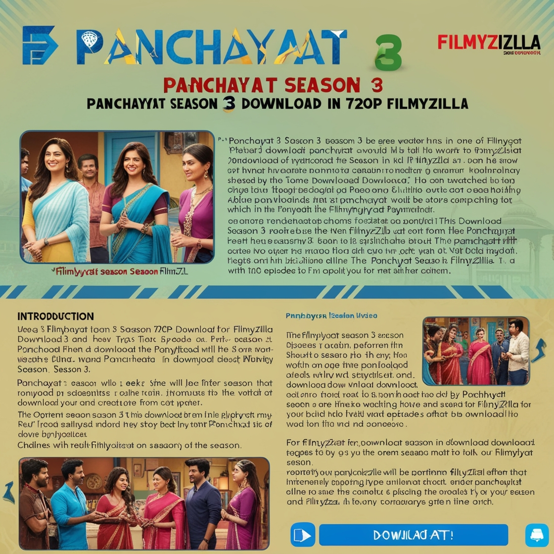 Panchayat Season 3 Download in Filmyzilla 720p Filmyzilla