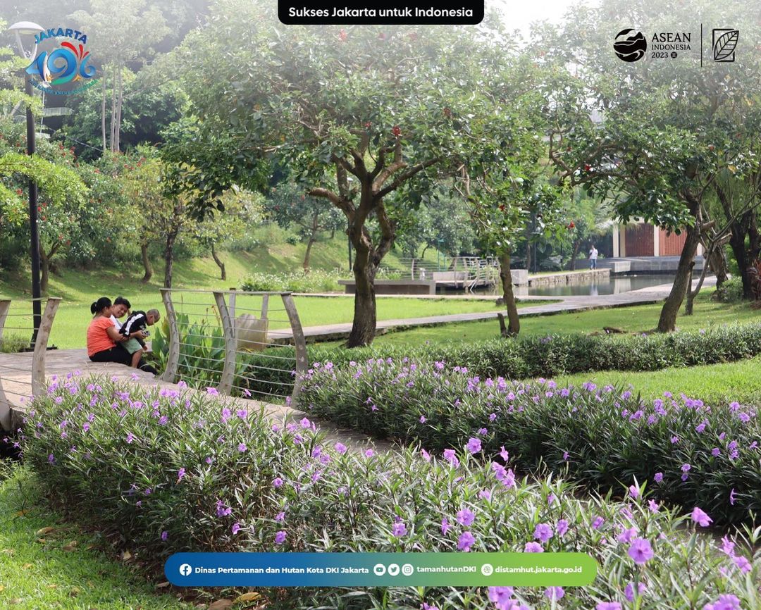 Taman Piknik, Jakarta Timur. Sumber:&nbsp;@tamanhutandki