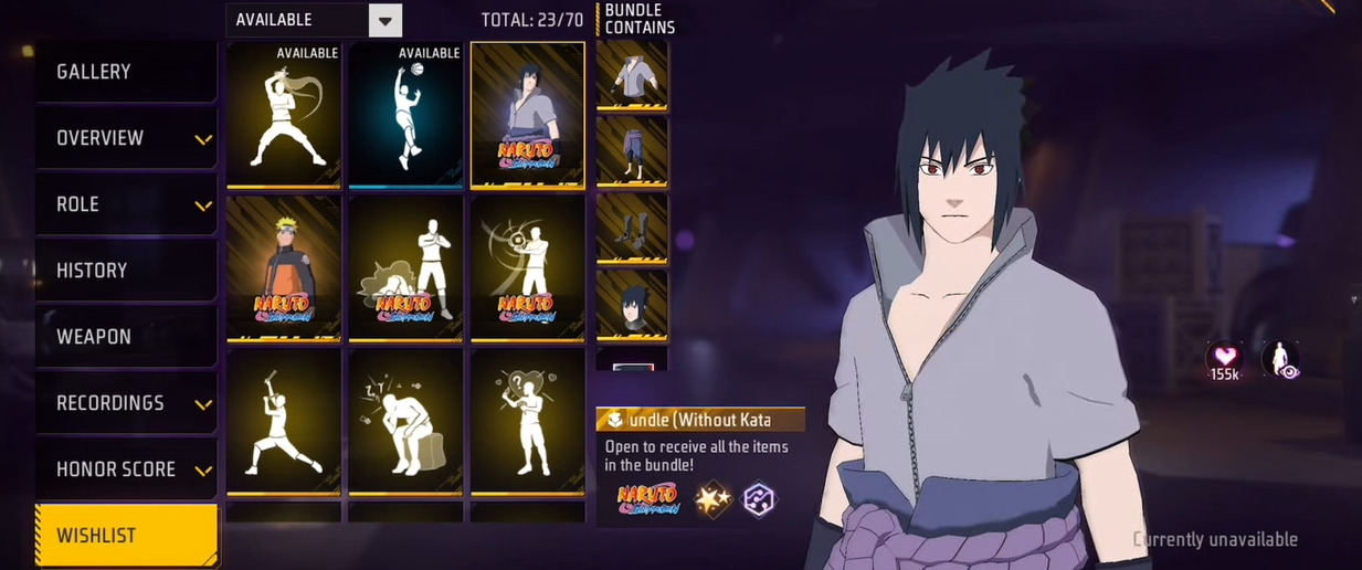 How to Unlock Free Jiraiya Bundle in Free Fire x Naruto Event