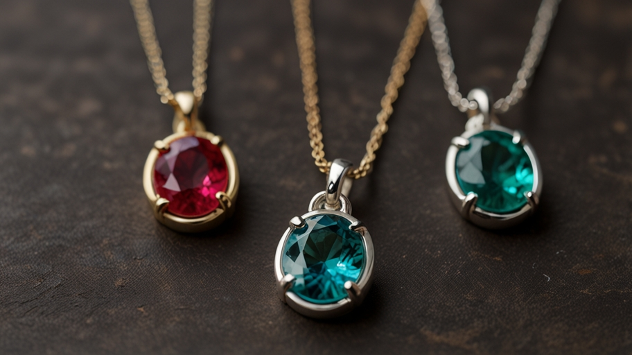 Lark Studio Jewelry Birthstone Necklaces Evergreen CO