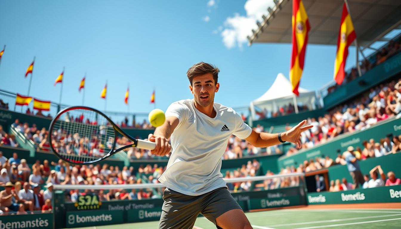 Alcaraz en el torneo