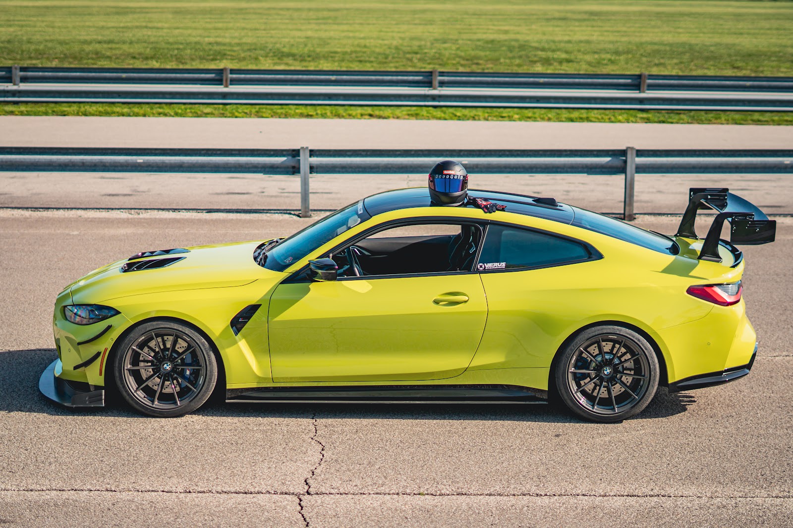 BMW G82 M4 with aftermarket components from Verus Engineering
