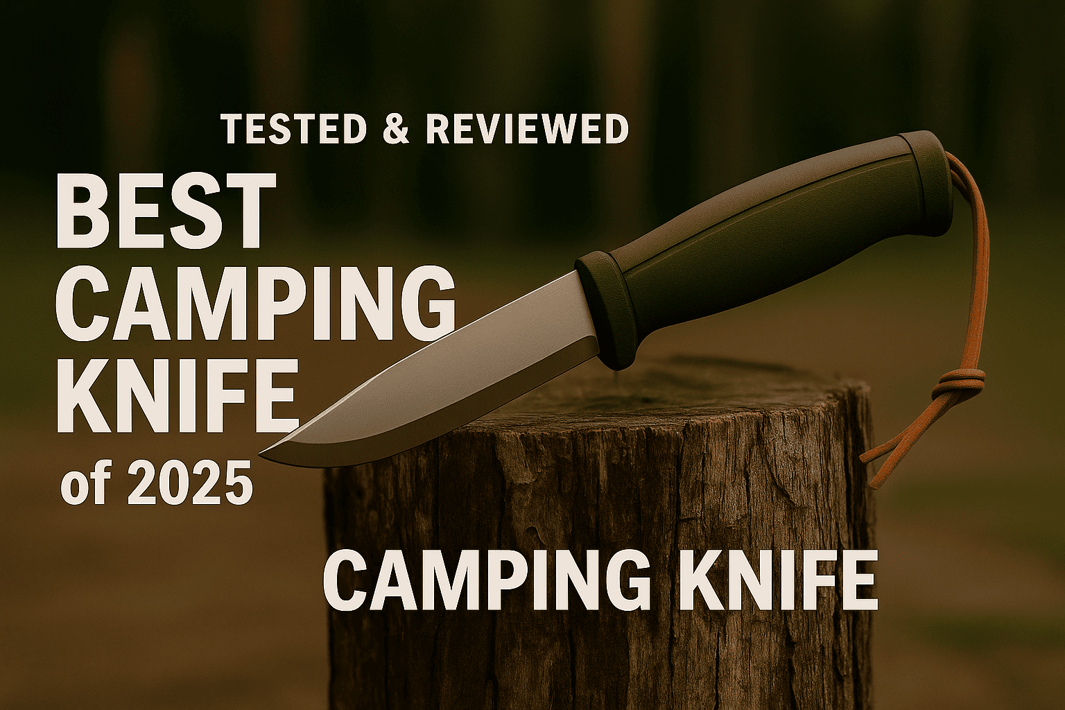 Best Camping Knife of 2025 (Tested & Reviewed)