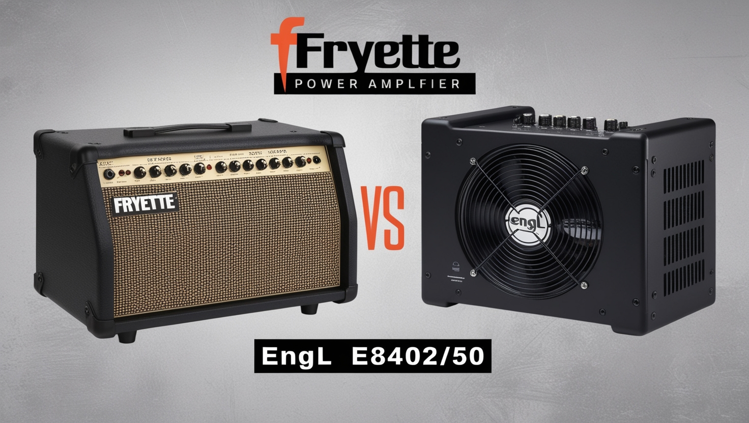 Fryette G-2502-S vs Engl E840/50 Fan Noise