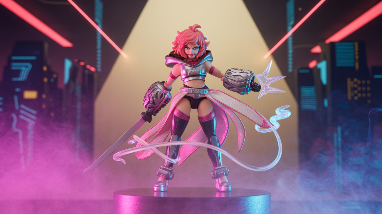 Peach Riot Figures