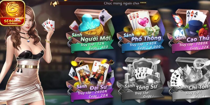 Tiến lên miền Nam siêu hấp dẫn tại Game Bài SODO66