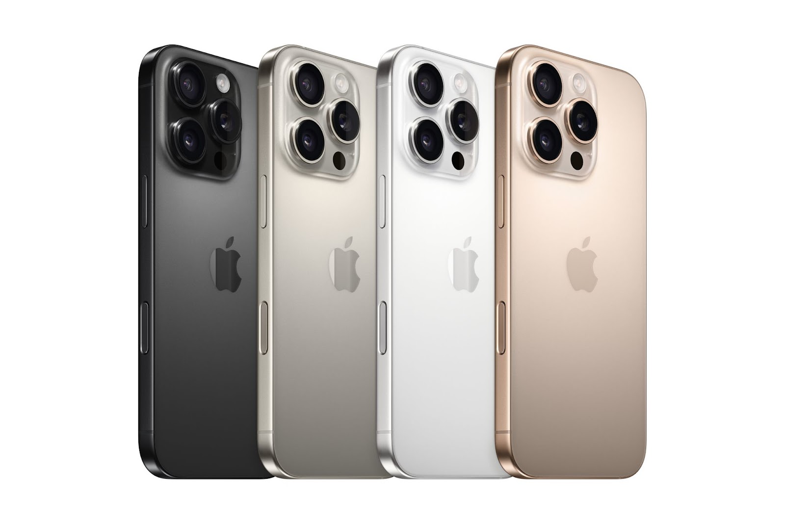 iPhone 16 Pro finishes via Apple.com