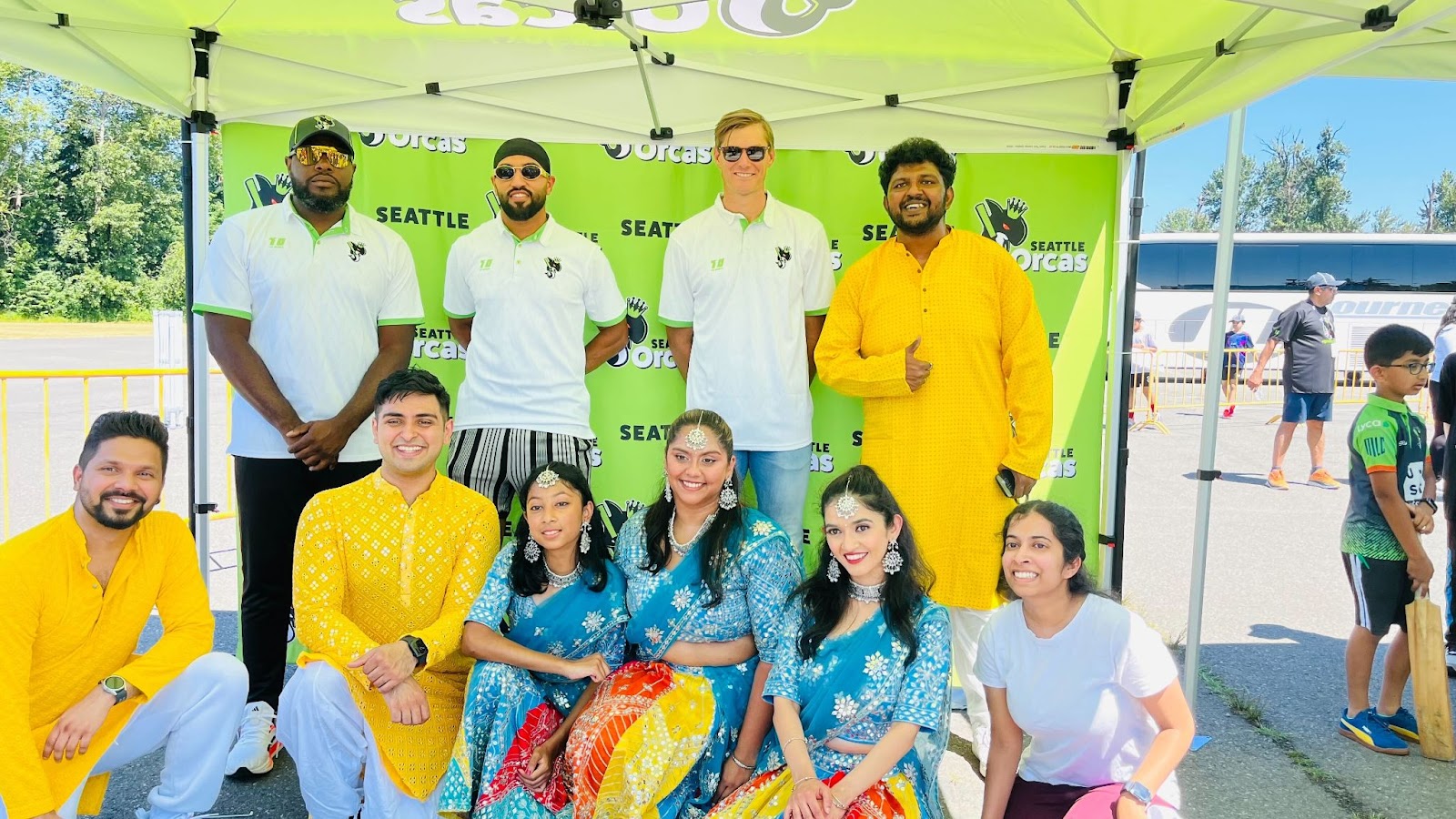 Rangeela Dance Company Brings the Heat to the Seattle Orcas Fan Fest
