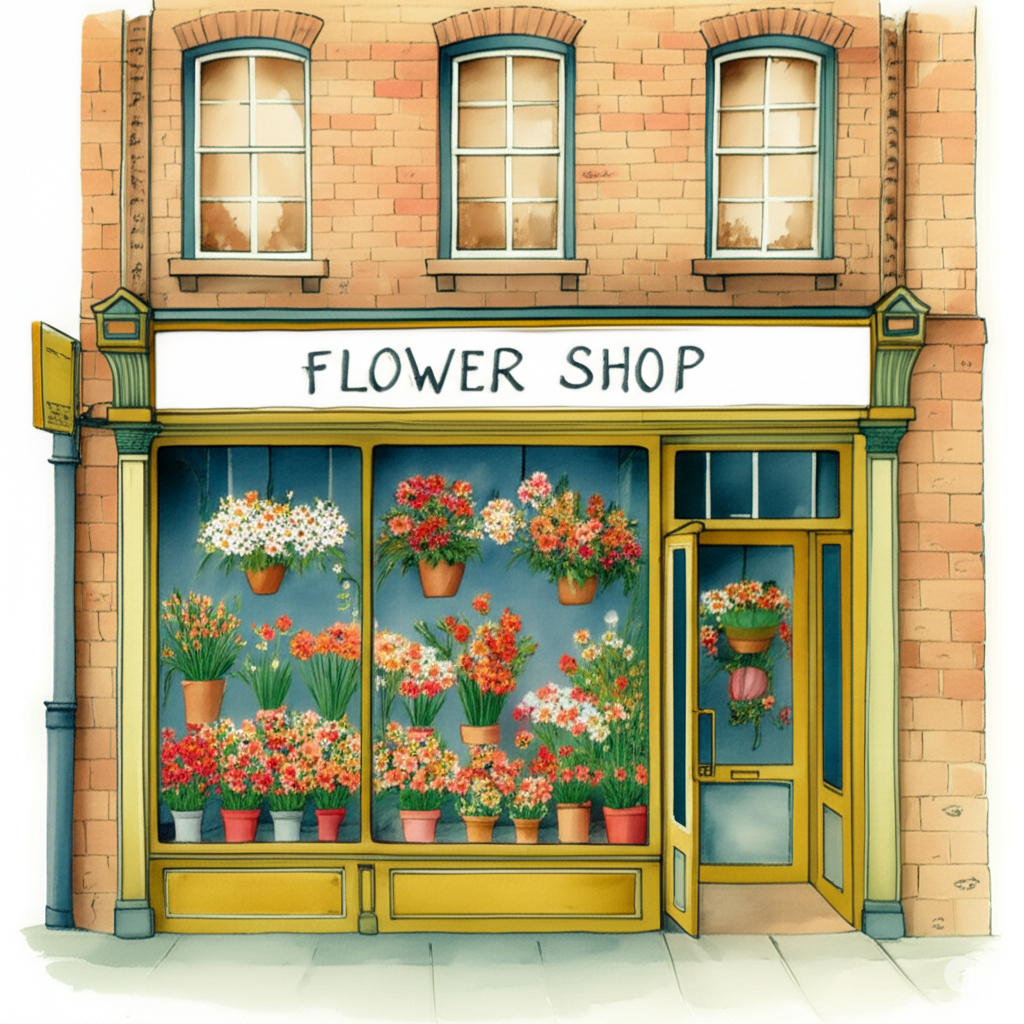 AI-generated image in watercolor style