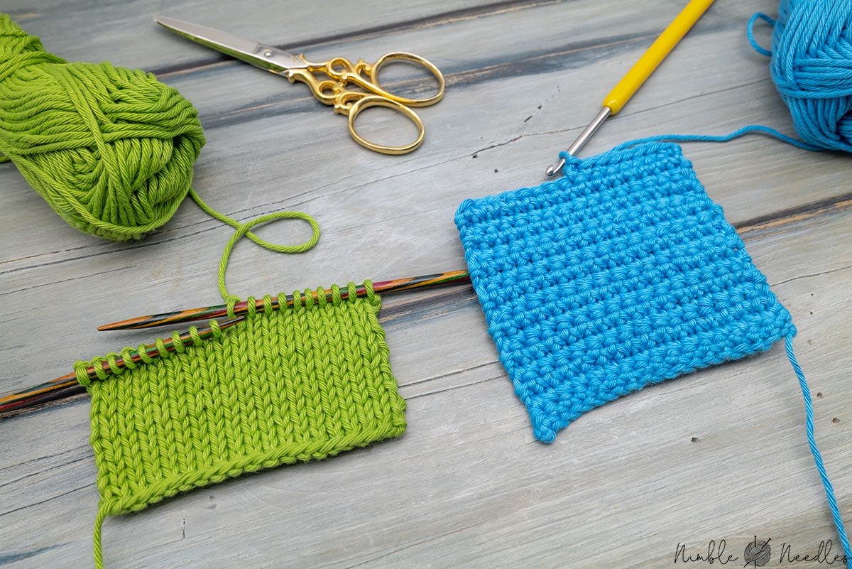 Knitting vs Crochet - Which is easier? Which is better? [pros & cons]